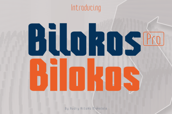 Bilokos Pro: A Futuristic Display Font for Bold Branding