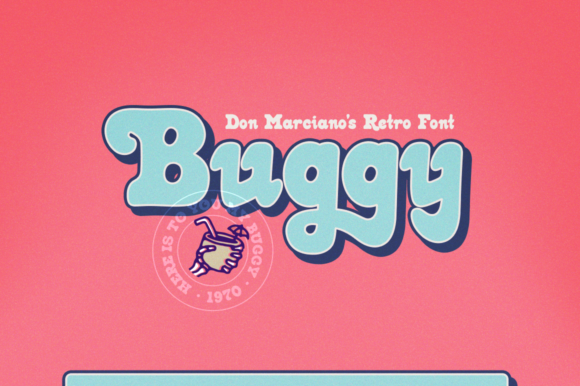 Buggy Font for Bold and Retro Branding