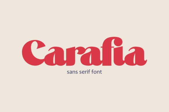 Carifia: A Bold and Stylish Display Font for Modern Branding