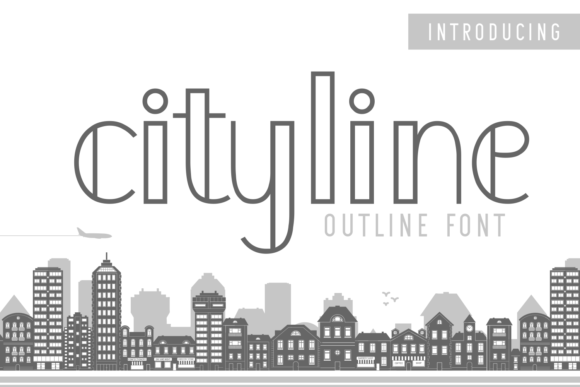 Cityline: A Cool Display Font for Modern Editorial Design