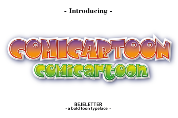 Comicartoon: A Playful Font for Business Branding