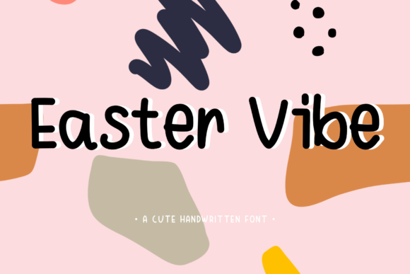 Easter Vibe: A Joyful Display Font for Creative Projects