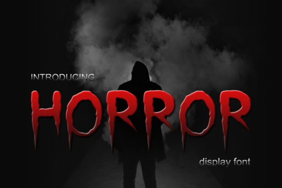 Horror Font for Spooky Editorial Designs