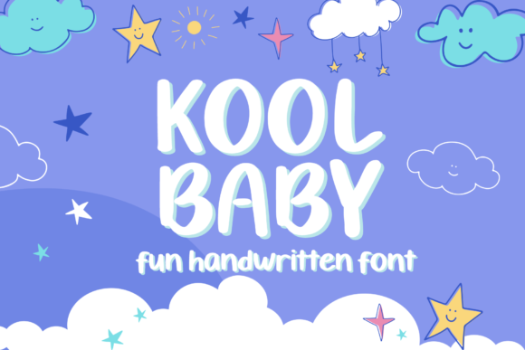 Kool Baby Font for Whimsical Editorial Design