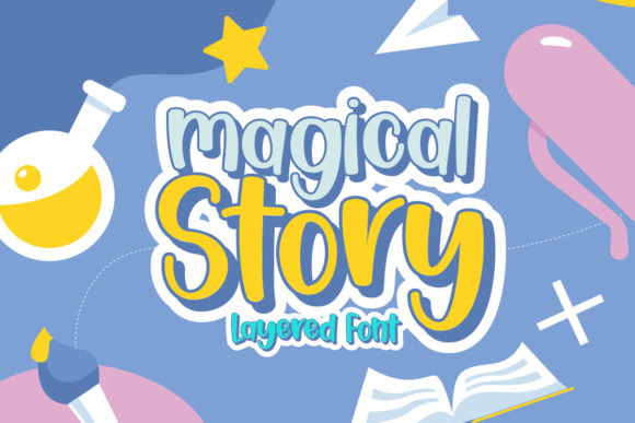 Magical Story Font for Editorial Design and Creative Projects