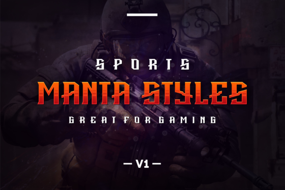 Manta Styles V1 Display Font for Bold Campaign Design
