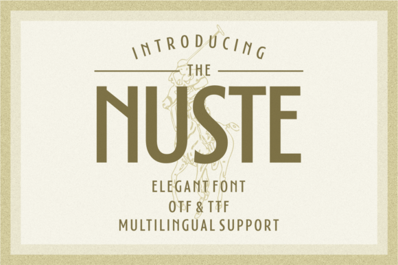 Nuste Font for Handmade Creativity