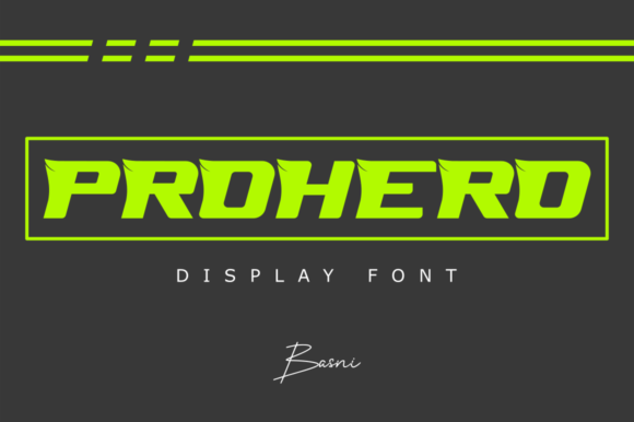 Prohero: A Display Font That Elevates Your Editorial Design