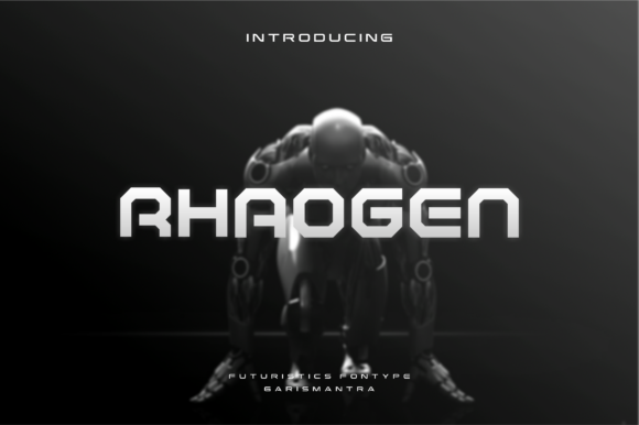 Rhaogen: A Modern Display Font for Elegant Editorial Design