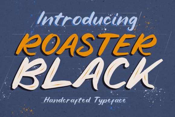 Roaster Black: A Display Font That Balances Bold and Smooth Typography