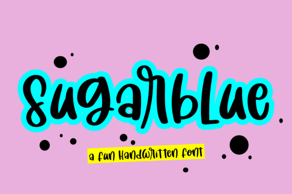 Sugar Blue Font for Web and Digital Design