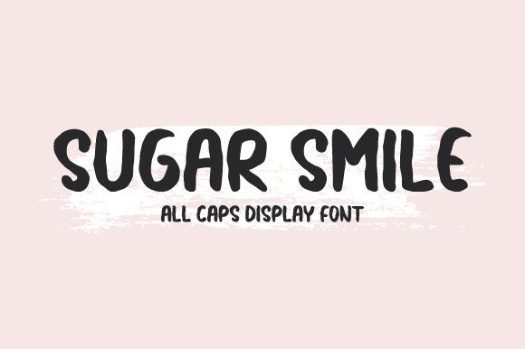 Sugar Smile Font for Vibrant Branding Projects