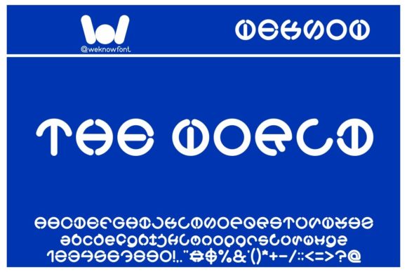 The World Font for Modern Branding and Creative Projects