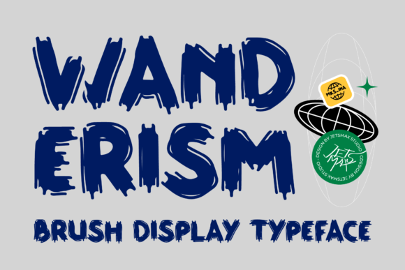 Wanderism: A Trendy Display Font for Bold Editorial Designs